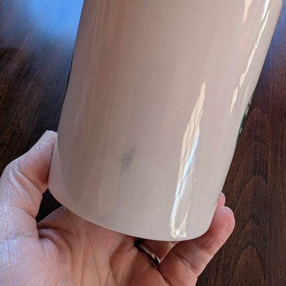 2008 White Starbucks Siren Logo coffee mug 11 oz. - Picture 4 of 6